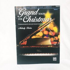 Grand Solo for Christmas Book 3 Piano Sheet Music Melody Bober 2014 Elementary